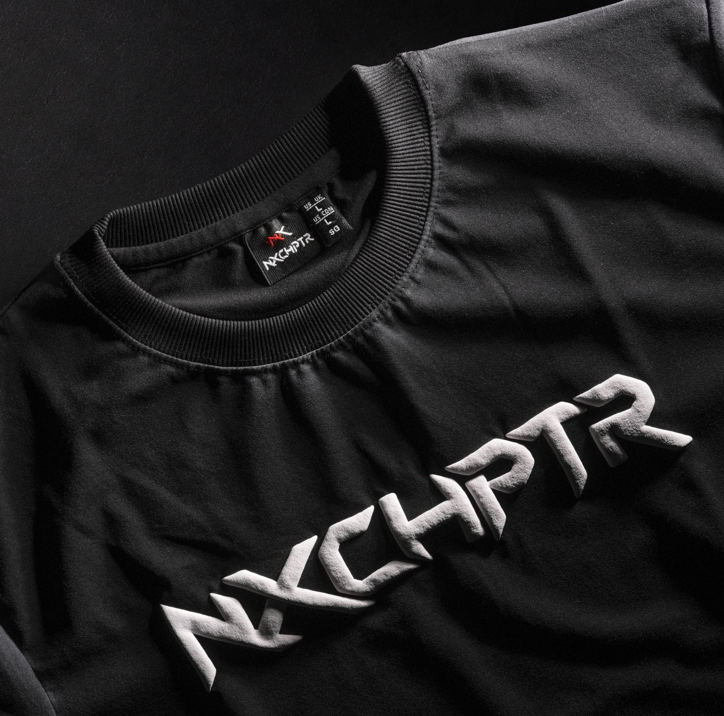 NXCHPTR 3D Puff Print Oversized T-Shirt