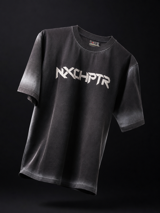NXCHPTR 3D Puff Print Oversized T-Shirt